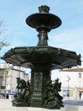 Restauration de la fontaine en fonte de Martigues